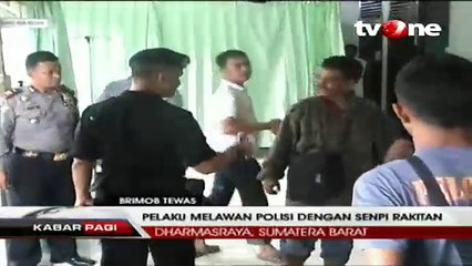 Polisi Bekuk Pencuri yang Tewaskan Dua Anggota Brimob