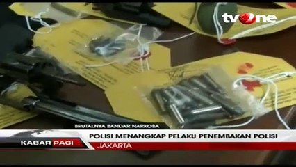 Aparat Tangkap Bandar Narkoba yang Tembak Polisi