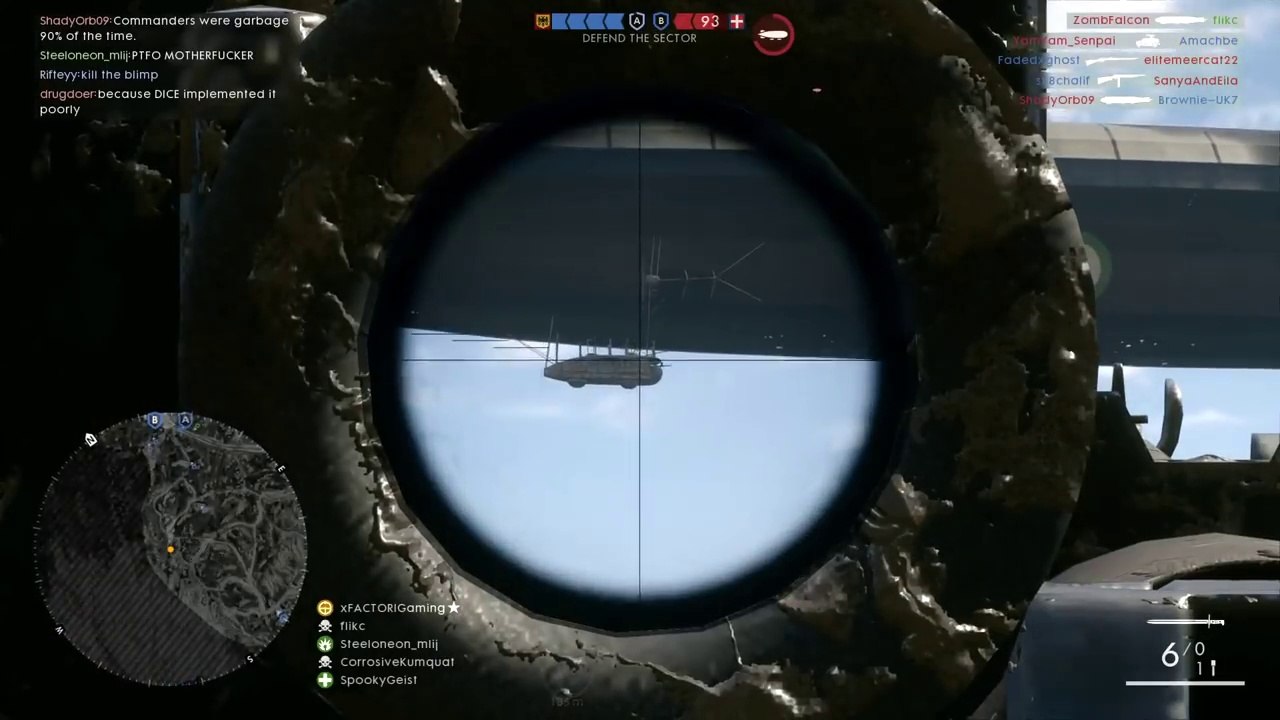 Sniper vs Behemoth - Battlefield 1