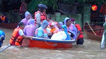 ဘီးလင္း ေရႀကီးေနေသာေက်းရြာအခ်ိဳ႕ကို ကယ္ဆယ္ေရးမ်ား ဝင္ေရာက္ဖုိ႔ခက္ခဲေန (႐ုပ္/သံ)