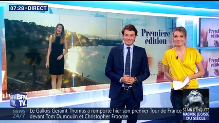 La météo pour ce lundi 30 juillet 2018