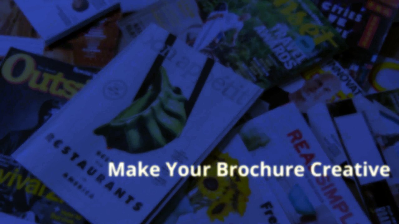 Make Your Brochure Creative