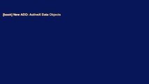 [book] New ADO: ActiveX Data Objects