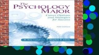 About For Books  The Psychology Major: Career Options and Strategies for Success  For Kindle
