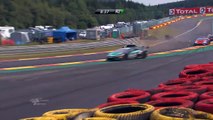 Lamborghini Supertrofeo 2018 huge crash Spa Francorchamps race 2