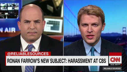 Ronan Farrow defends CBS sexual misconduct story