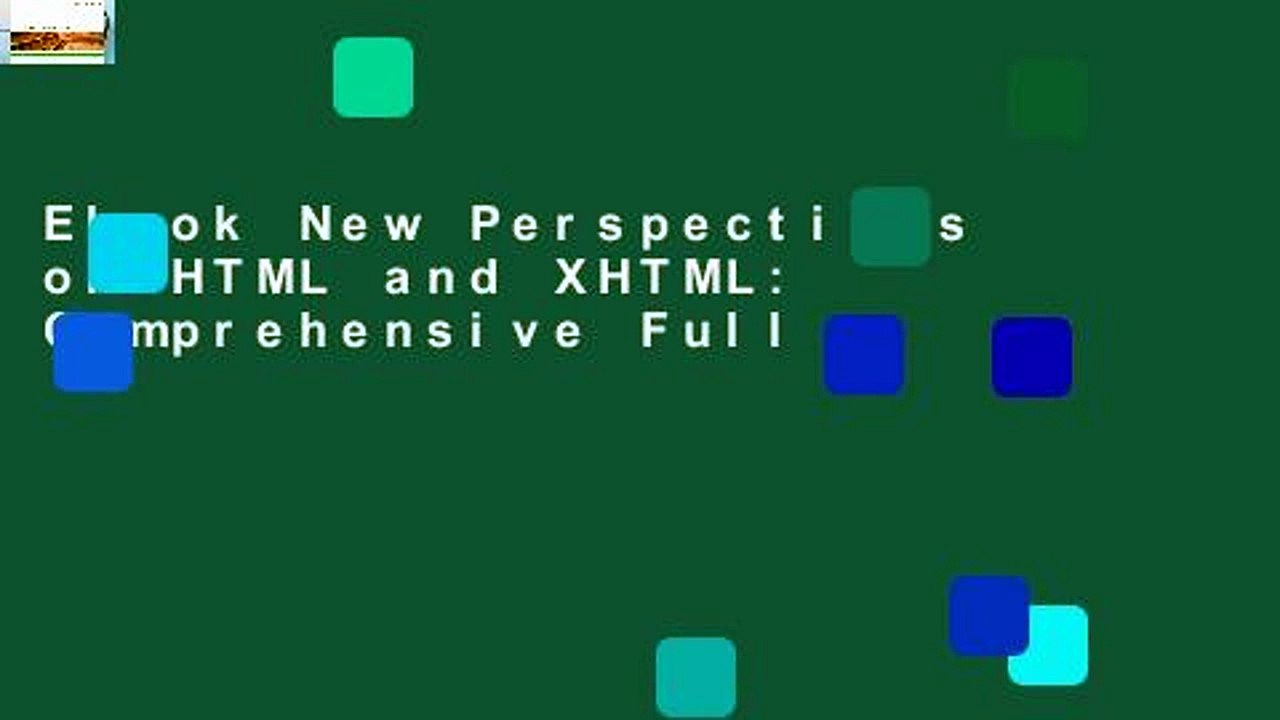 Ebook New Perspectives on HTML and XHTML: Comprehensive Full