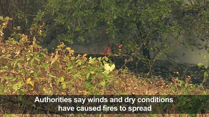 No end in sight for California’s wild fires