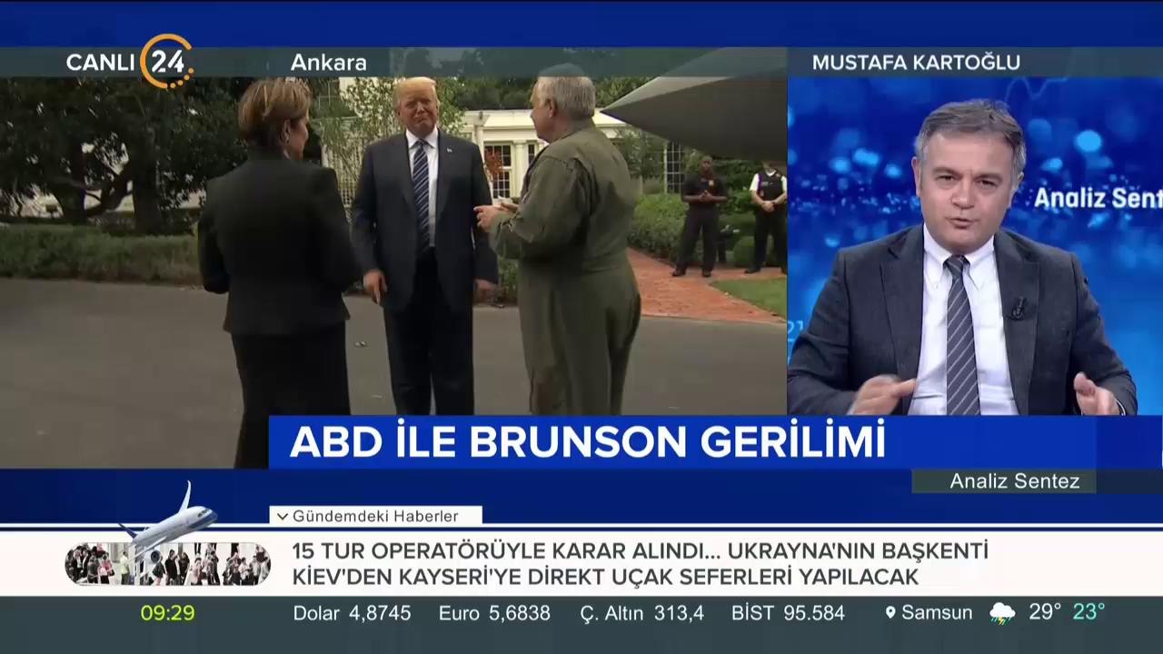 ABD ile Brunson gerilimi