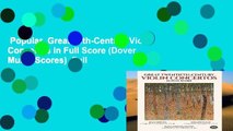 Popular  Great 20th-Century Violin Concertos in Full Score (Dover Music Scores)  Full