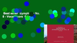 Best seller  Symphony No. 8 - Vocal score  E-book