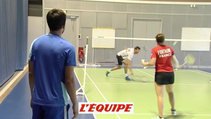 Fontaine «On est des combattants» - Badminton - Championnat du monde