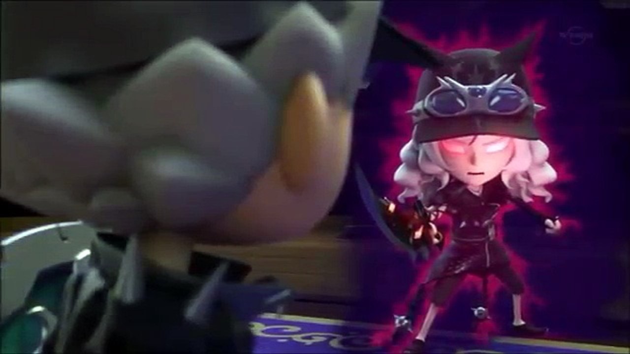 The Snack World - Vincent transforms into Dragon