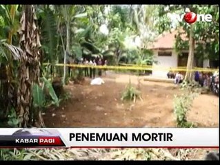 33 Mortir Ditemukan Terkubur di Salah Satu Kebun Milik Warga Tasikmalaya