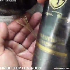 These hair transformations are amazing!! Credit: Robson Peluquero Salon