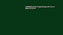 Unlimited acces Programming with Visual Basic 6.0 Book