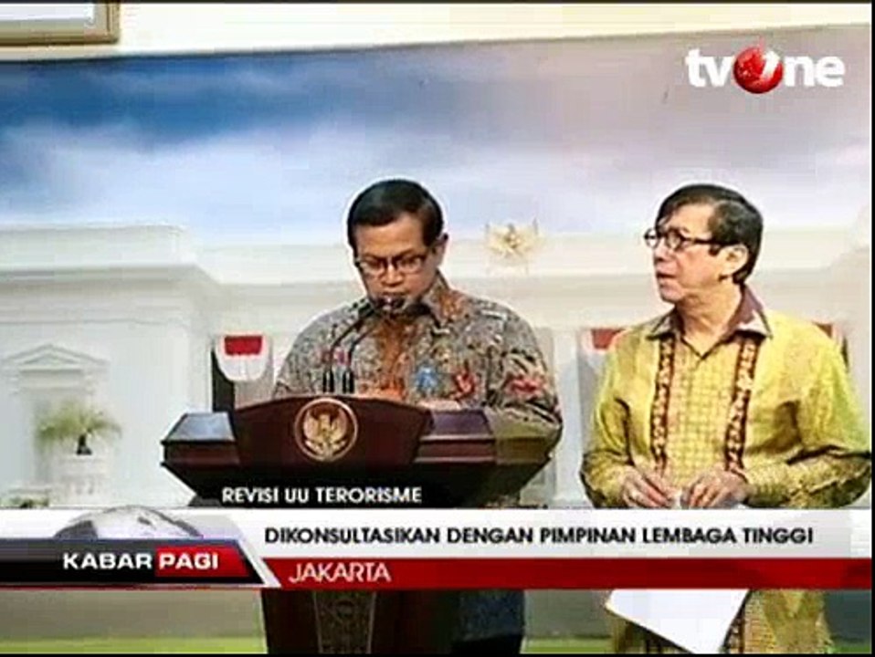 Revisi UU Terorisme Pemrintah tak Sejalan dengan Pemikiran DPR