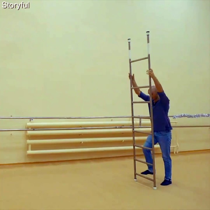 Acrobat takes balancing act to a new level