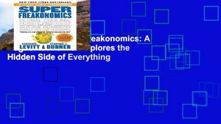 Digital book  Superfreakonomics: A Rogue Economist Explores the Hidden Side of Everything
