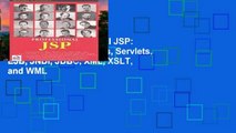 [book] New Professional JSP: Using JavaServer Pages, Servlets, EJB, JNDI, JDBC, XML, XSLT, and WML