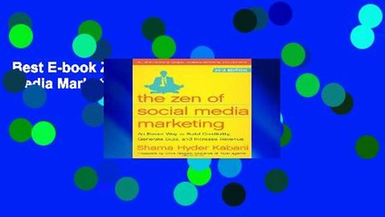 Best E-book Zen of Social Media Marketing P-DF Reading