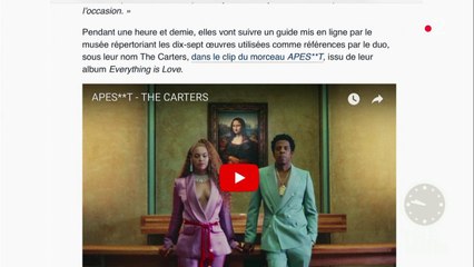 Le Louvre devient cool grâce à Jay-Z et Beyoncé