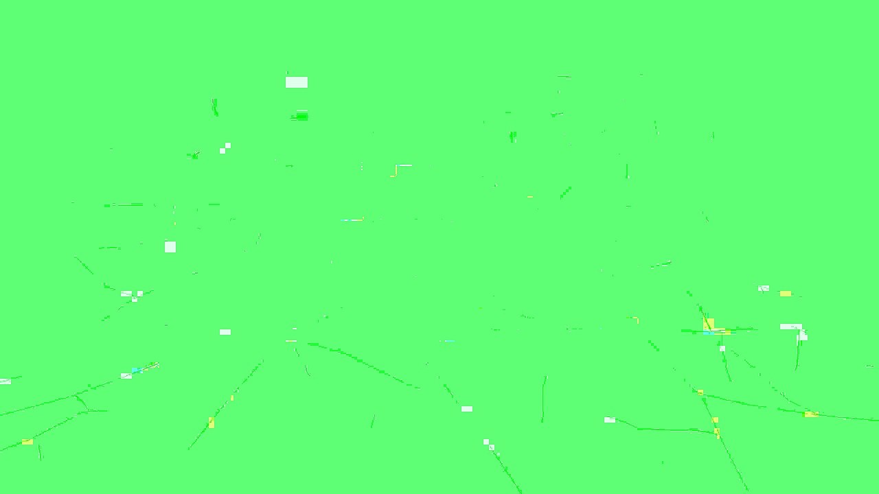 fissure 3 fond vert