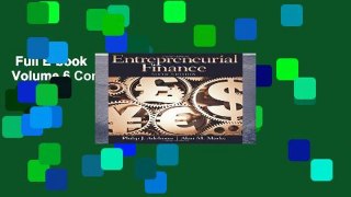 Full E-book  Entrepreneurial Finance: Volume 6 Complete