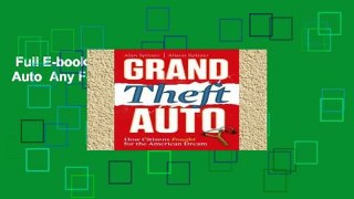 Full E-book  Grand Theft Auto  Any Format