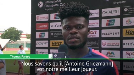 Atlético - Partey: "Griezmann est notre meilleur joueur"