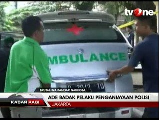 Keluarga Ambil Jenazah Pelaku Penganiaya Polisi