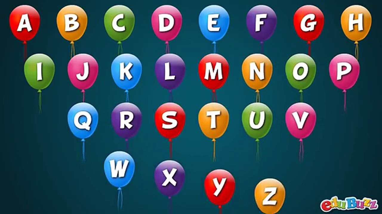 ABC Songs for Children | ABC Balloon Song