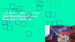 Trial Ebook  How to Survive Your Viva Unlimited acces Best Sellers Rank : #1