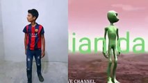 Nepalese Boy Vs Alien Dance   Ganesh GD   dame tu Cosita Challange    Musically