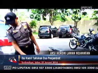 Ibu Hamil Ini Mampu Taklukkan Dua Jambret
