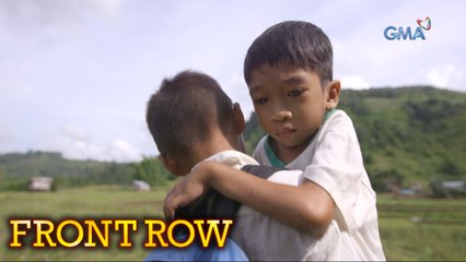 Front Row: Bata, pinapasan ang kanyang kuya papasok ng paaralan