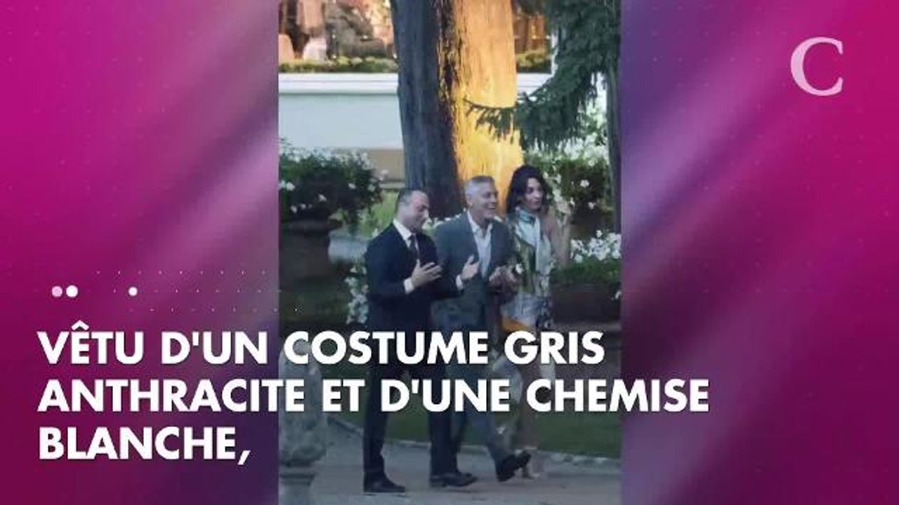 PHOTOS. George Clooney : sa première sortie au restaurant avec Amal depuis son accident de scooter