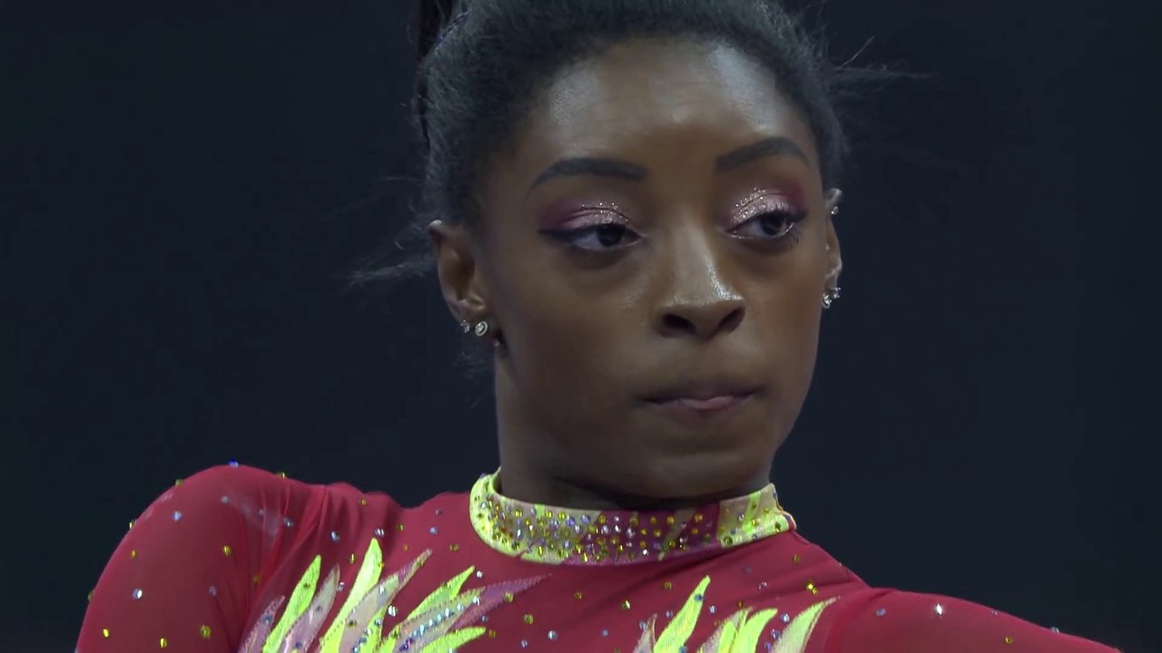 Simone Biles - FX - Gymnastics 2018 US Classic