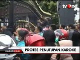 Demo Tolak Penutupan Tempat Karaoke di Pati Berlangsung Ricuh