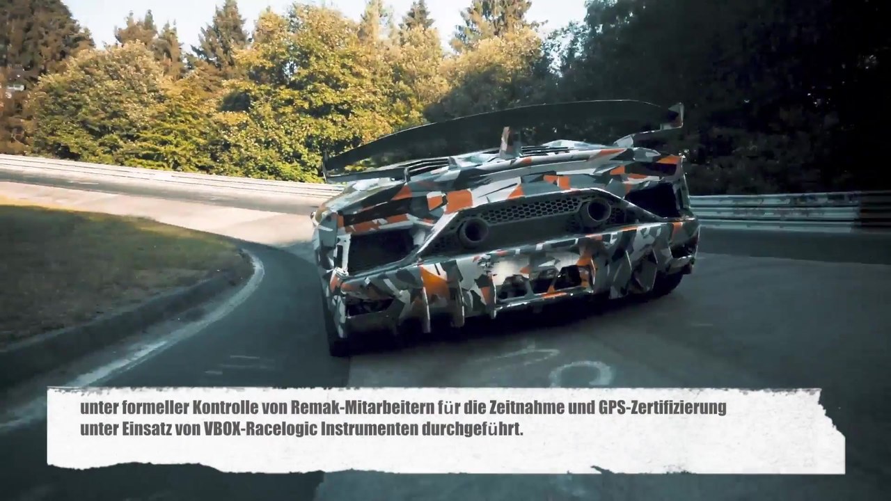 Ein neuer Lamborghini erzielt Nürburgring Rundenrekord - Der Aventador SVJ schafft die Nordschleife in 6.44,97 Minuten