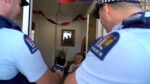 New Zealand Police Crash 5-Year-Old's Birthday Party After He Calls Them