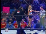 Bra and panties match Stacy Keibler vs Torrie Wilson WWE