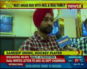 Meet Angad Bedi with reel and real family exclusively on NewsX