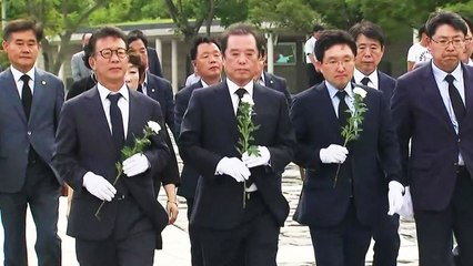 봉하마을 찾은 김병준...文 정책에는 '날 세우기' / YTN