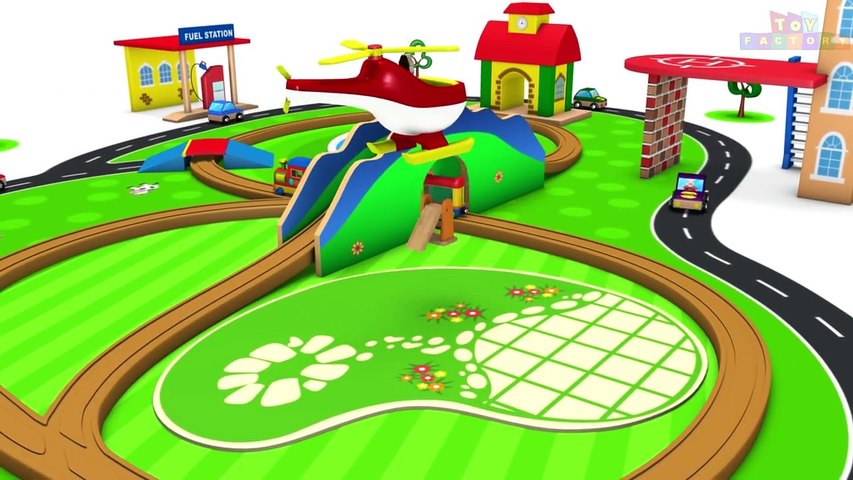 Cartoon Train - Cartoon Video - Trains for Kids - Toy Fory - Childrens Trains - Trains Kids