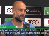 Guardiola impressed with Foden