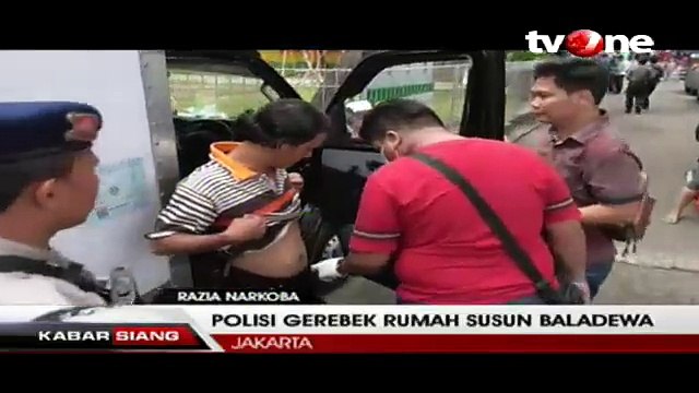 Razia Narkoba di Rusun Baladewa, Polisi Tangkap 3 Orang