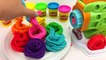 Learn Colors with Play Doh Pasta Machine Making Spaghetti and Surprise Toys