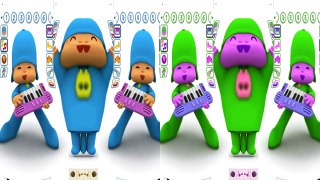 Baby Learn Blue and Green Colors With My Talking Pocoyo and ABCD Twinkle Little Star Nurse