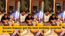 Sonam Has A Special Birthday Cake For Hubby Anand